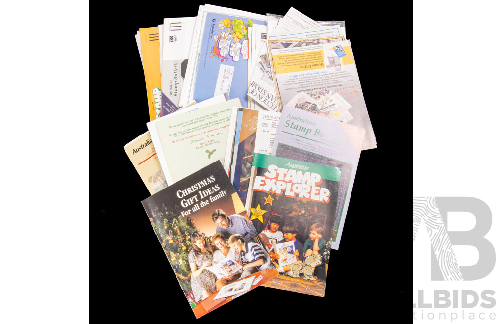 Large Collection of 2000's Australia Post Stamp Bulletins