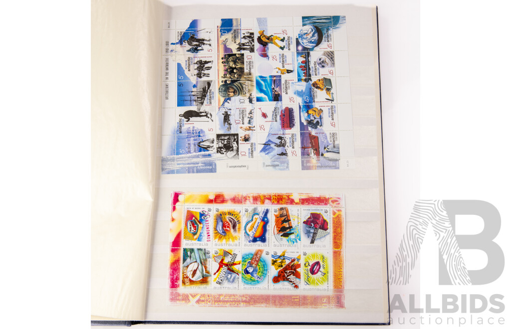 Australian Mint Stamps, Blocks, Strips and Mini Sheets Including Wild Babies, Joint Issues, Antarctic Territories and More