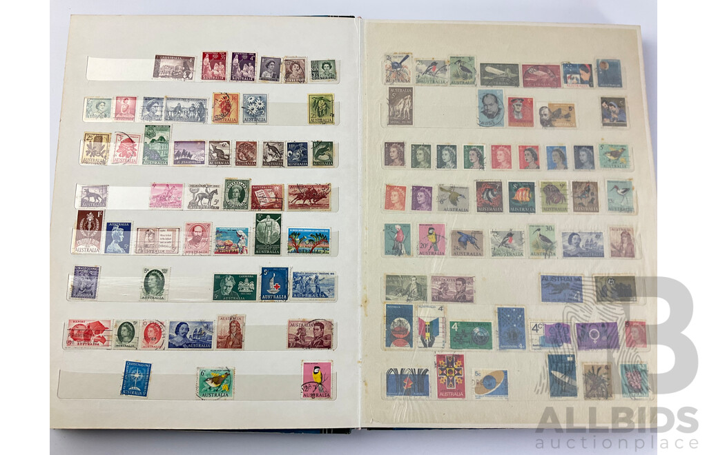 Album of Australian Mint and Cancelled Stamps Spanning 1930's to 1980's