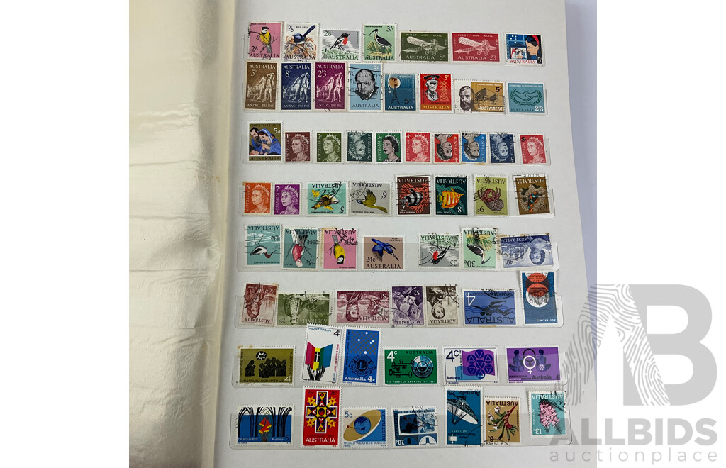 Collection of Australian Stamps and Strips, Examples From Late 1960's to Early 1990's - Mostly Mint