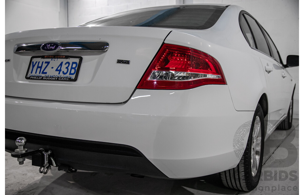 6/2010 Ford Falcon XT FG 4d Sedan White 4.0L