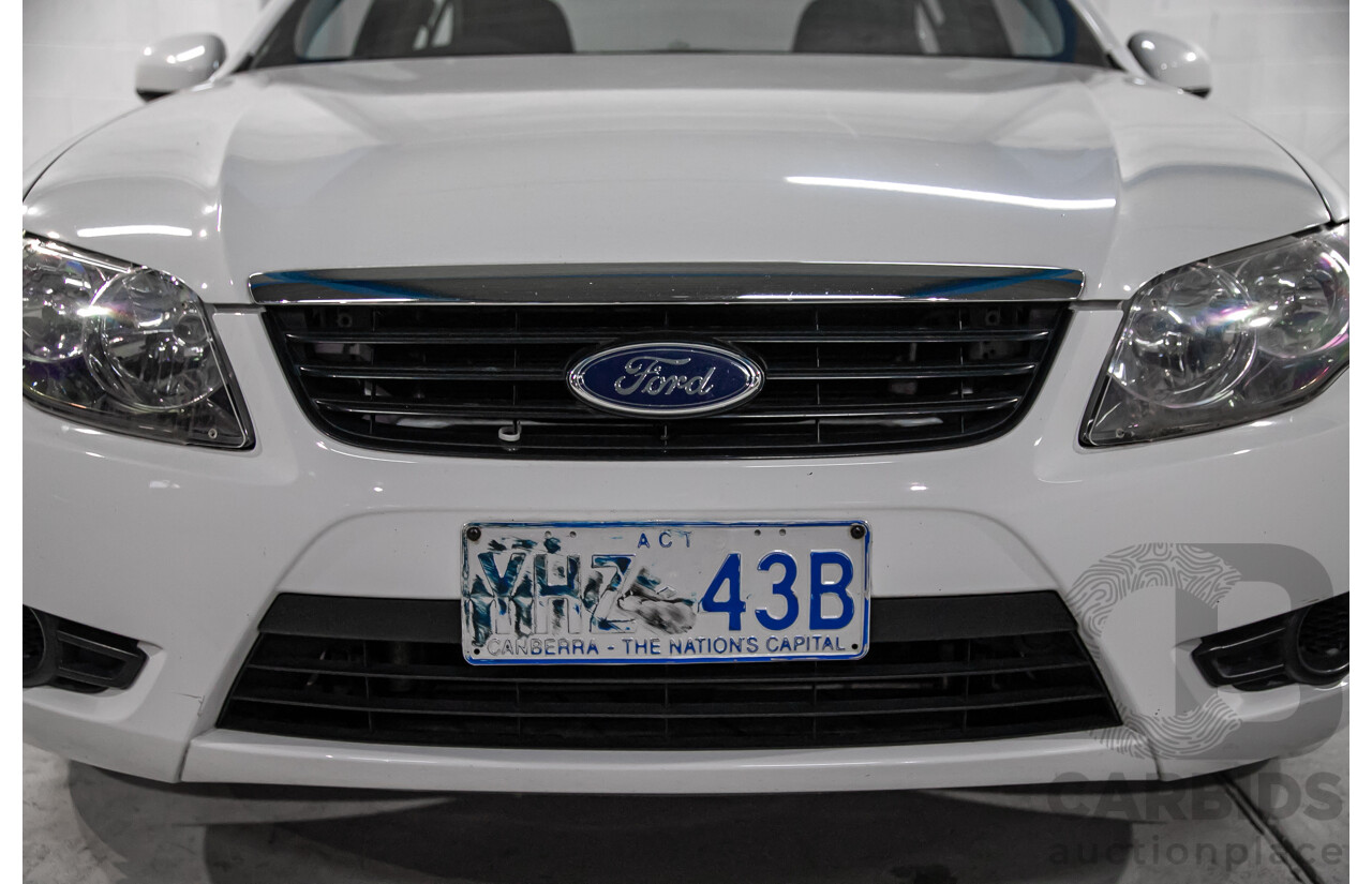 6/2010 Ford Falcon XT FG 4d Sedan White 4.0L