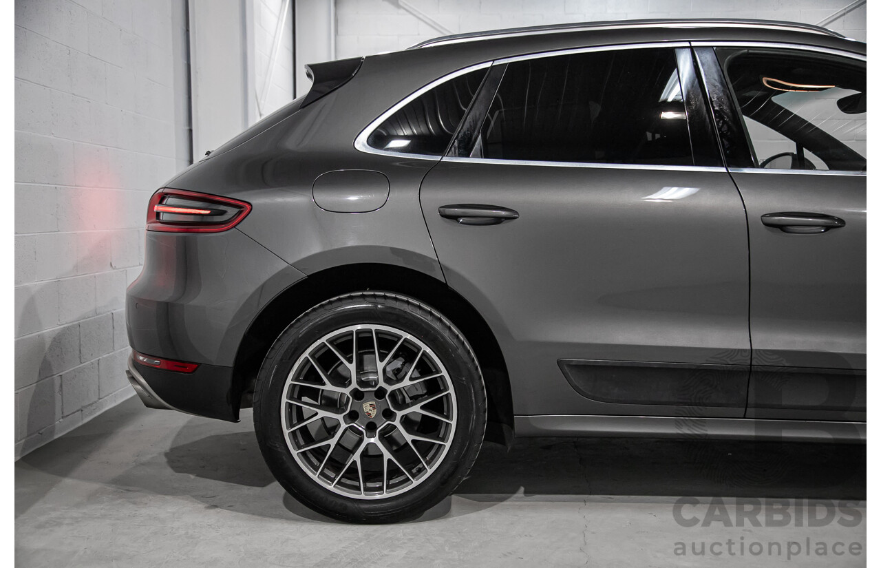 10/2014 Porsche Macan S (AWD) 95B MY14 4d Wagon Grey Twin Turbo V6 3.0L