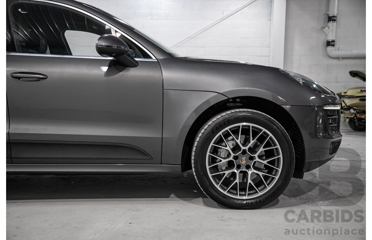 10/2014 Porsche Macan S (AWD) 95B MY14 4d Wagon Grey Twin Turbo V6 3.0L