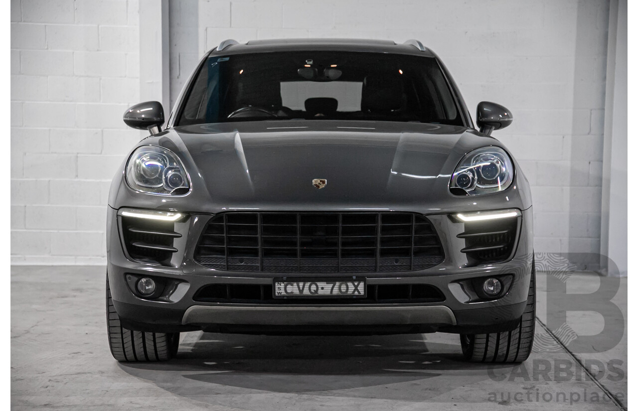 10/2014 Porsche Macan S (AWD) 95B MY14 4d Wagon Grey Twin Turbo V6 3.0L