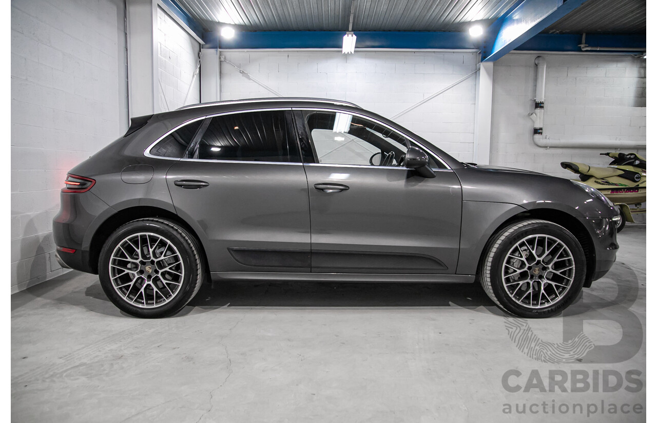 10/2014 Porsche Macan S (AWD) 95B MY14 4d Wagon Grey Twin Turbo V6 3.0L