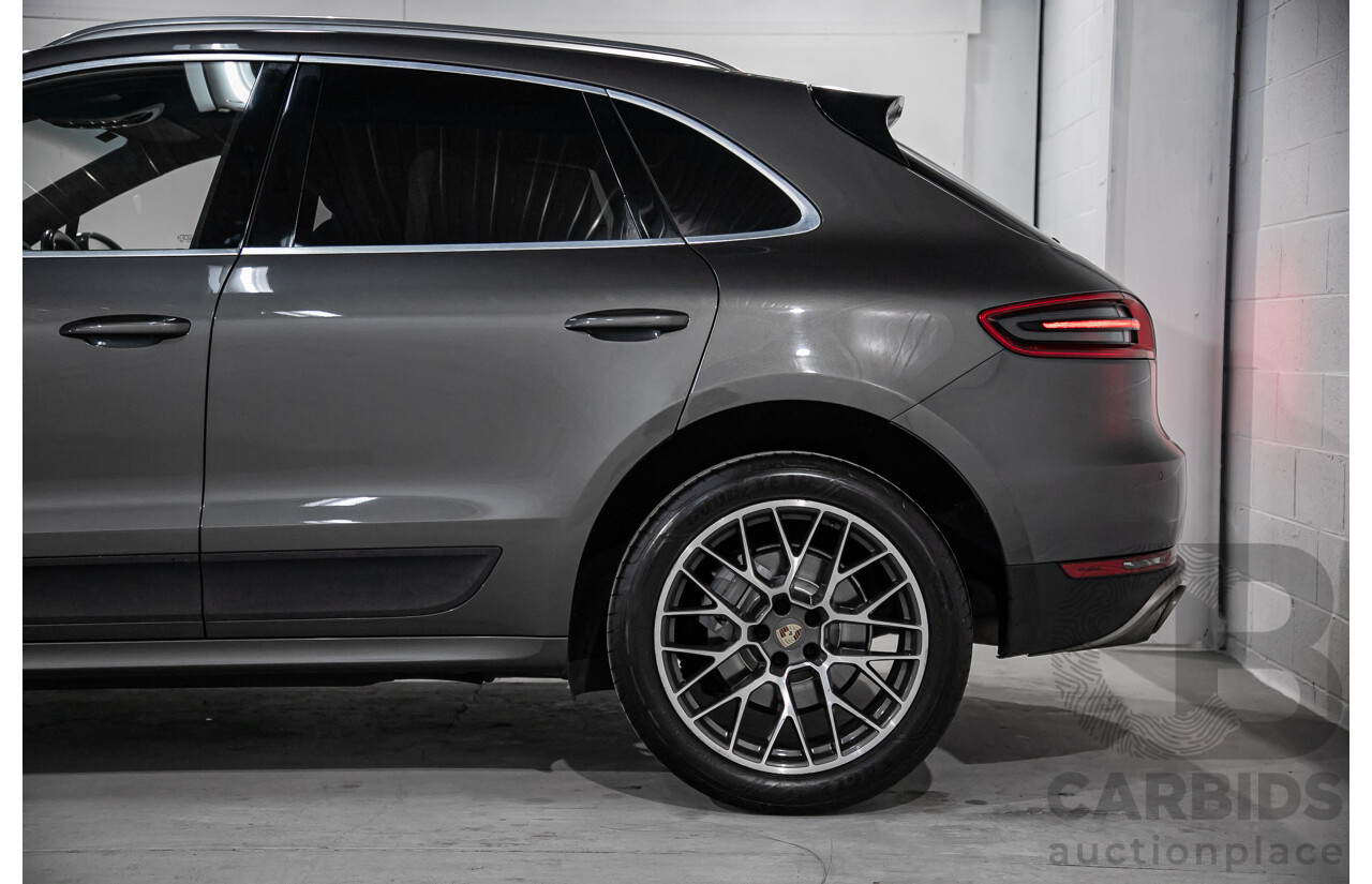 10/2014 Porsche Macan S (AWD) 95B MY14 4d Wagon Grey Twin Turbo V6 3.0L