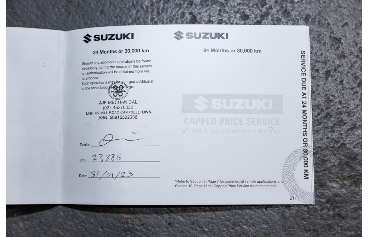 11/2021 Suzuki Jimny (4x4) GJ JB74 MY22 2d Wagon Medium Grey 1.5L