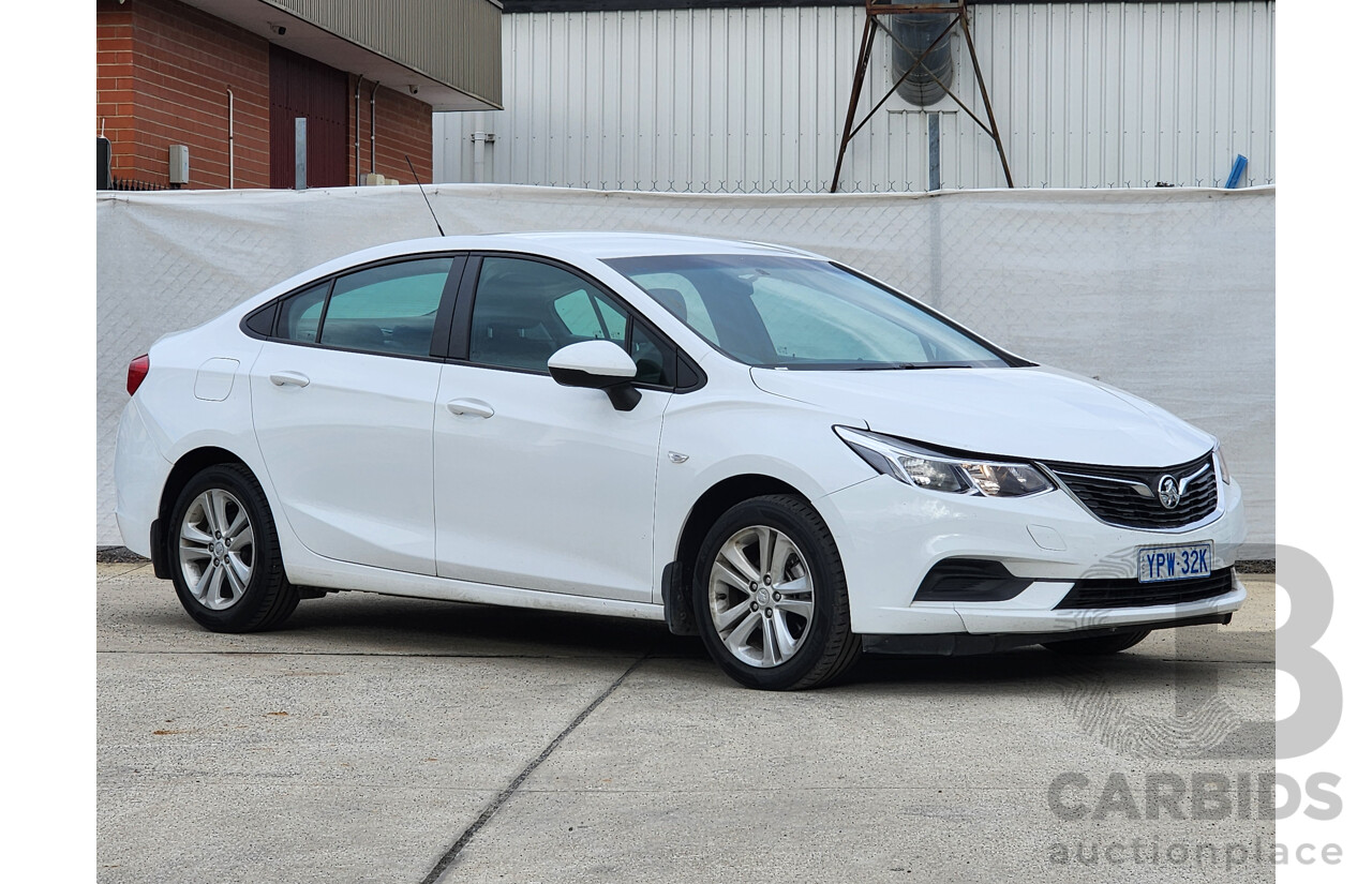 10/2017 Holden Astra LS FWD BL MY17 4D Sedan White 1.4L