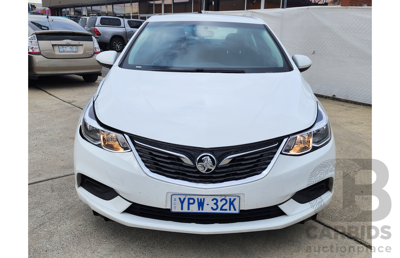 10/2017 Holden Astra LS FWD BL MY17 4D Sedan White 1.4L