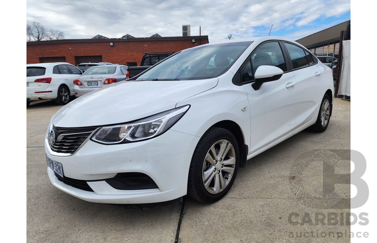 10/2017 Holden Astra LS FWD BL MY17 4D Sedan White 1.4L