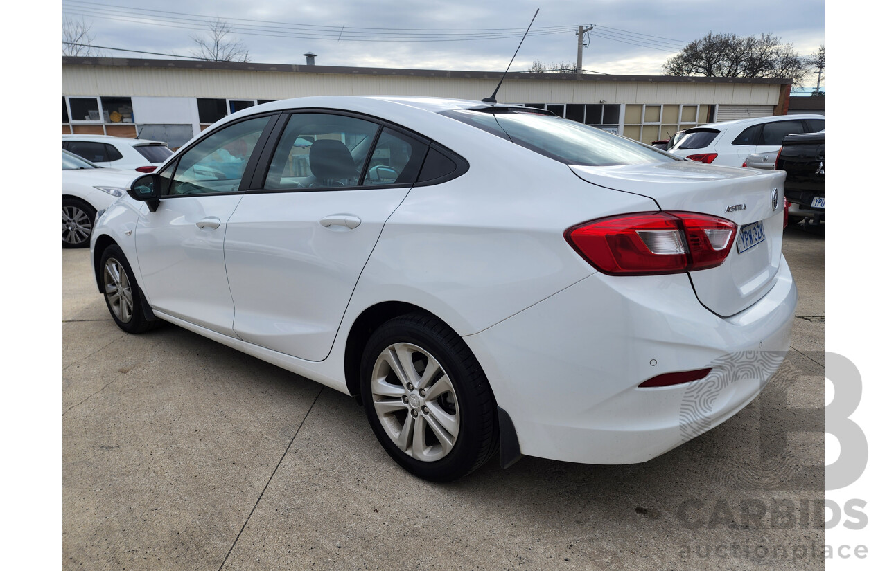 10/2017 Holden Astra LS FWD BL MY17 4D Sedan White 1.4L