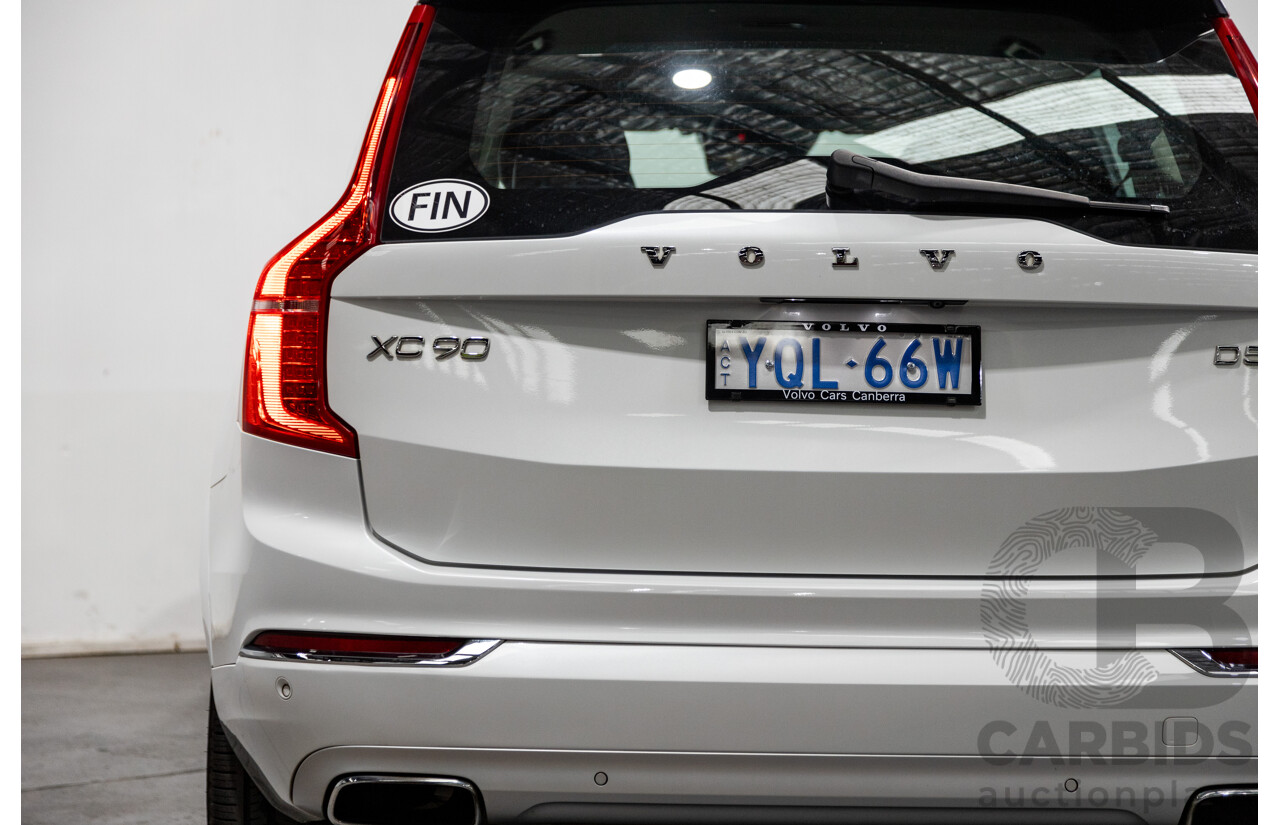 1/2016 Volvo XC90 D5 2.0 Inscription (AWD) 256 MY16 4d Wagon Crystal White Twin Turbo Diesel 2.0L - 7 Seater