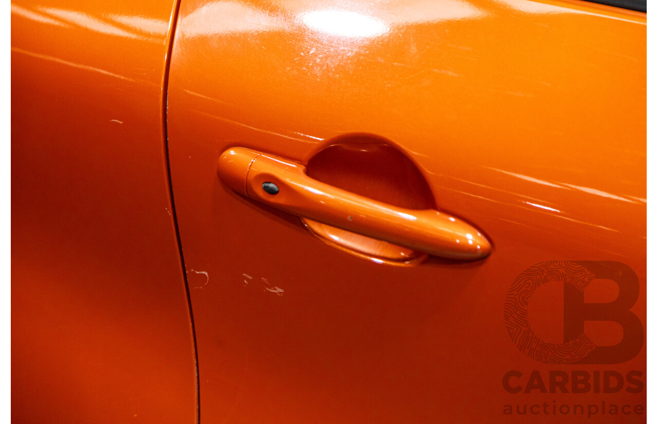 1/2015 Renault Captur Dynamique X87 4d Wagon Corsica Orange / Diamond Black Metallic Turbo 1.2L