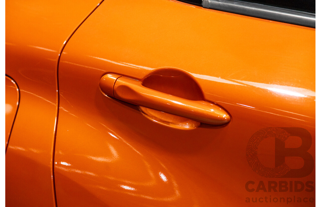 1/2015 Renault Captur Dynamique X87 4d Wagon Corsica Orange / Diamond Black Metallic Turbo 1.2L
