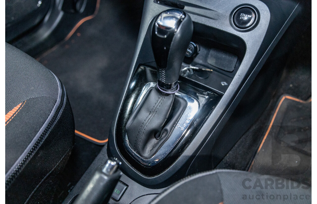 1/2015 Renault Captur Dynamique X87 4d Wagon Corsica Orange / Diamond Black Metallic Turbo 1.2L