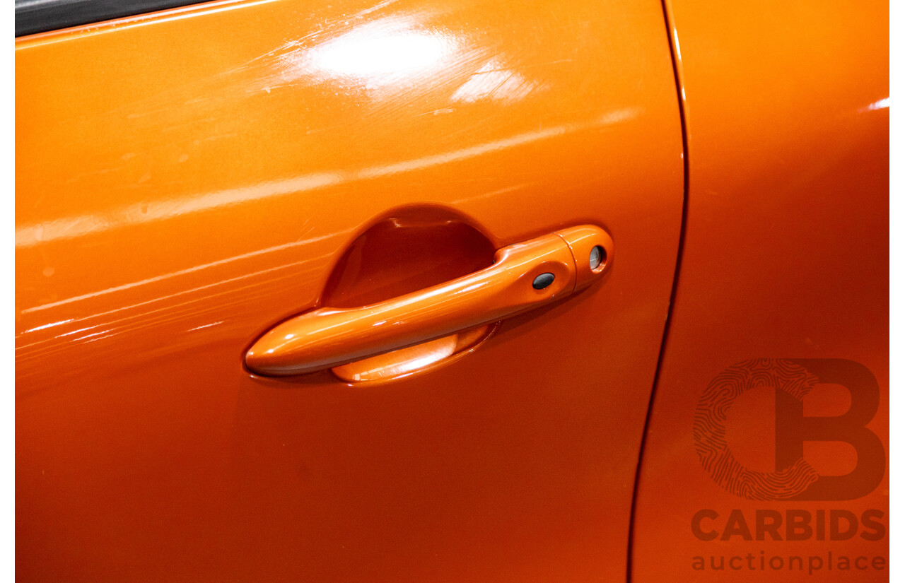 1/2015 Renault Captur Dynamique X87 4d Wagon Corsica Orange / Diamond Black Metallic Turbo 1.2L