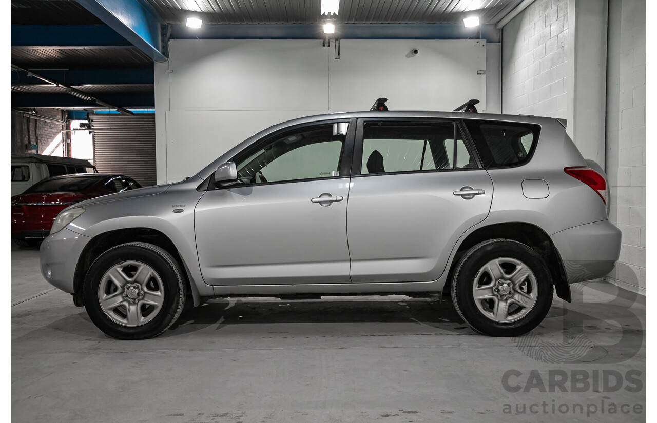 4/2008 Toyota Rav4 Cruiser (4x4) ACA33R 4d Wagon Silver 2.4L