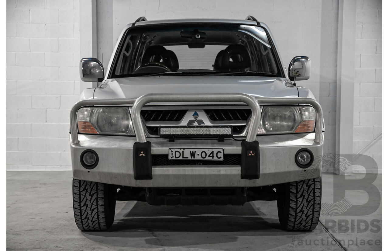 4/2003 Mitsubishi Pajero Exceed LWB (4x4) NP 4d Wagon Silver 3.5L