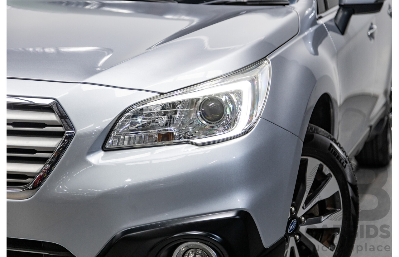 2/2017 Subaru Outback 2.5i (AWD) 5GEN MY17 4d Wagon Ice Silver Metallic 2.5L