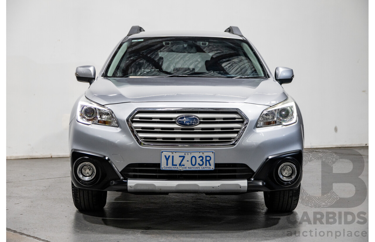 2/2017 Subaru Outback 2.5i (AWD) 5GEN MY17 4d Wagon Ice Silver Metallic 2.5L