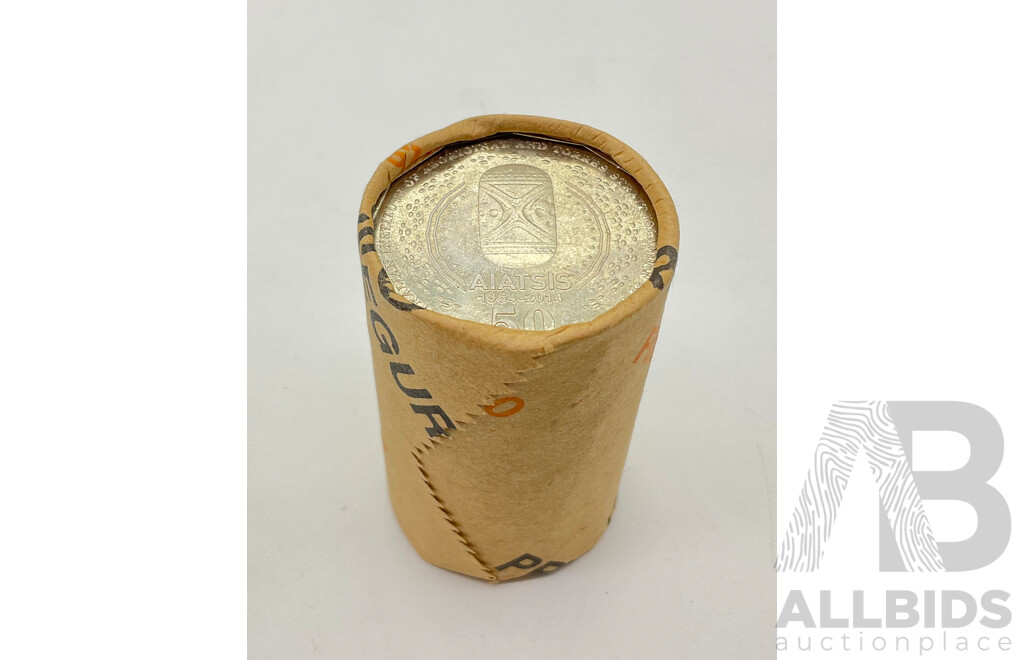 Australian 2014 Fifty Cent Coin Roll, AIATSIS