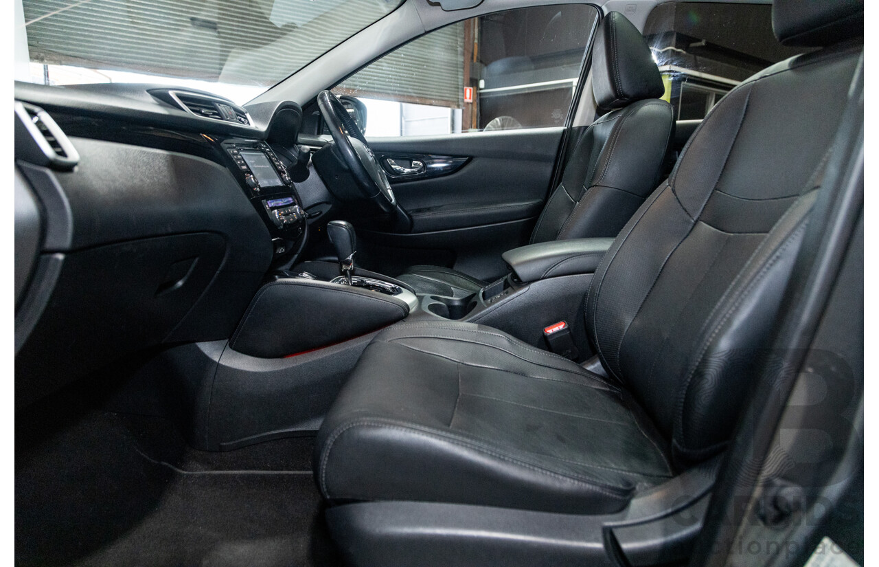 3/2016 Nissan Qashqai TI J11 4d Wagon Gun Metallic Grey 2.0L
