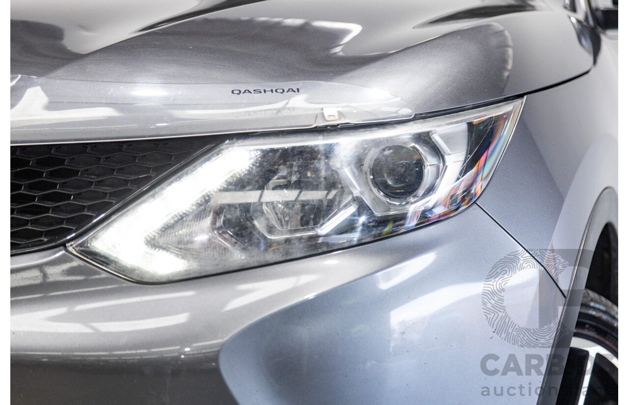 3/2016 Nissan Qashqai TI J11 4d Wagon Gun Metallic Grey 2.0L