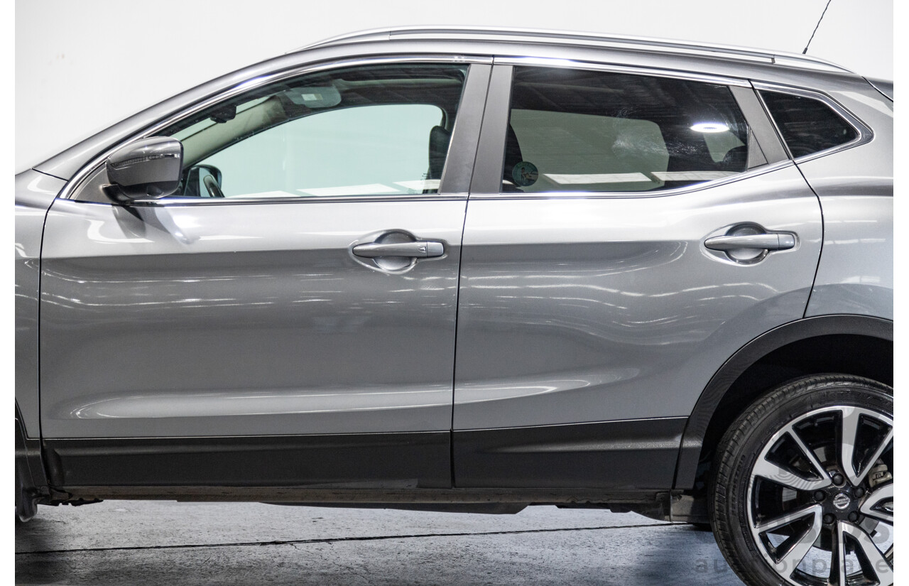 3/2016 Nissan Qashqai TI J11 4d Wagon Gun Metallic Grey 2.0L