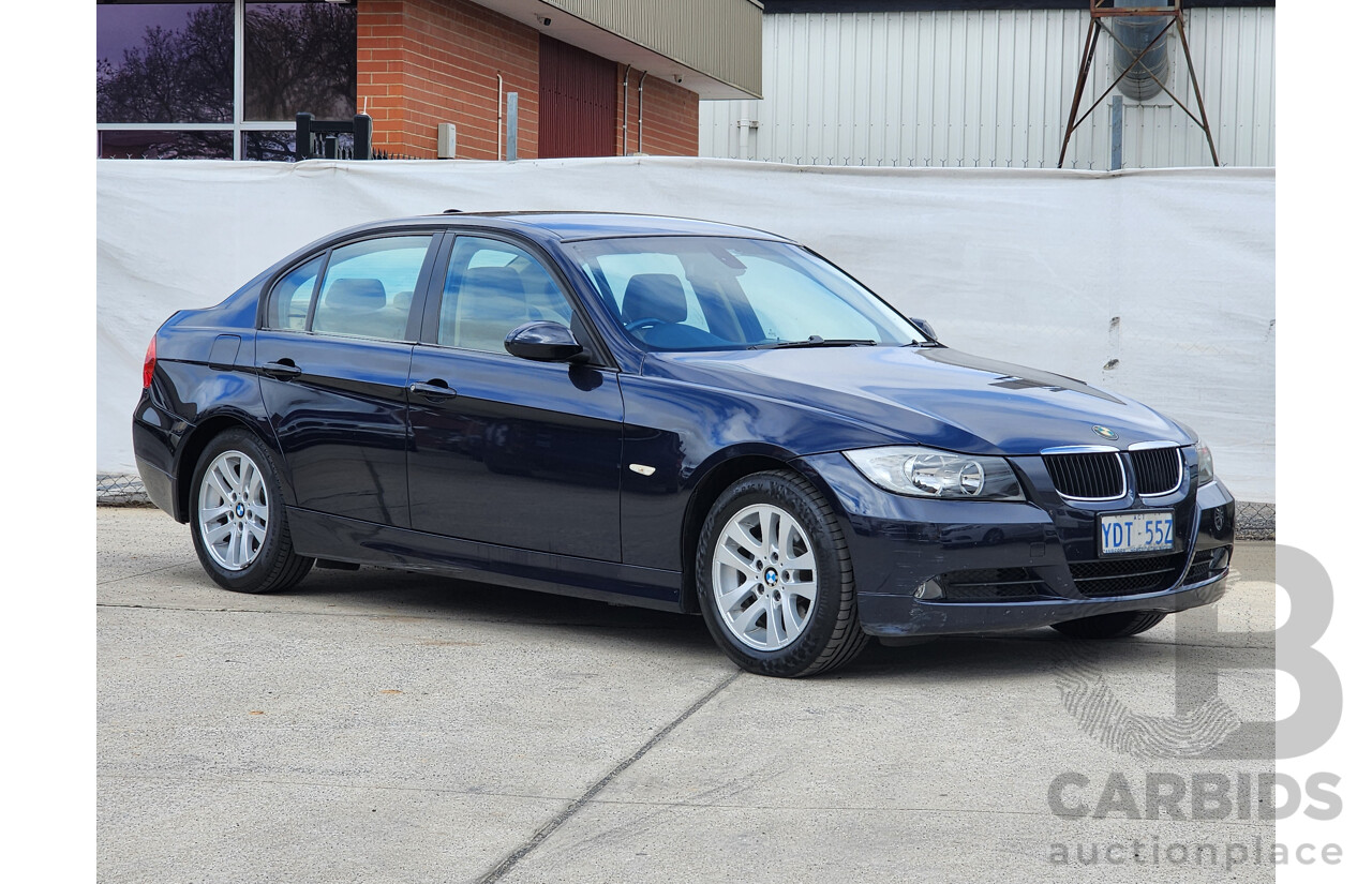 09/2005 Bmw 3 20i RWD E90 4D Sedan Blue 2.0L