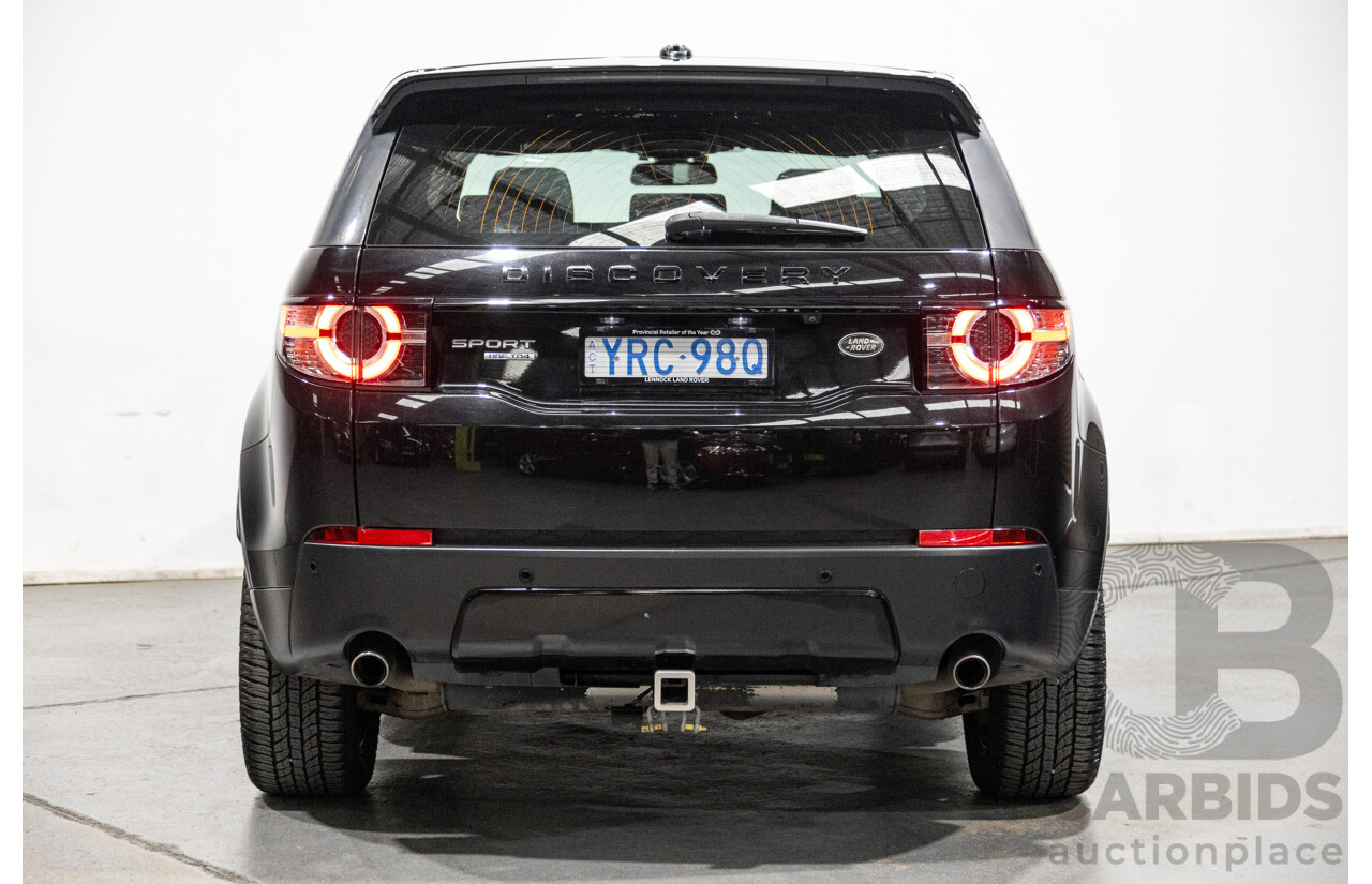 9/2015 Land Rover Discovery Sport TD4 HSE (AWD) LC 4d Wagon Santorini Black Metallic Turbo Diesel 2.2L