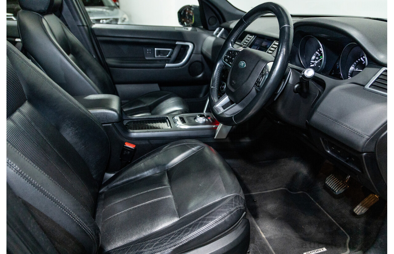 9/2015 Land Rover Discovery Sport TD4 HSE (AWD) LC 4d Wagon Santorini Black Metallic Turbo Diesel 2.2L