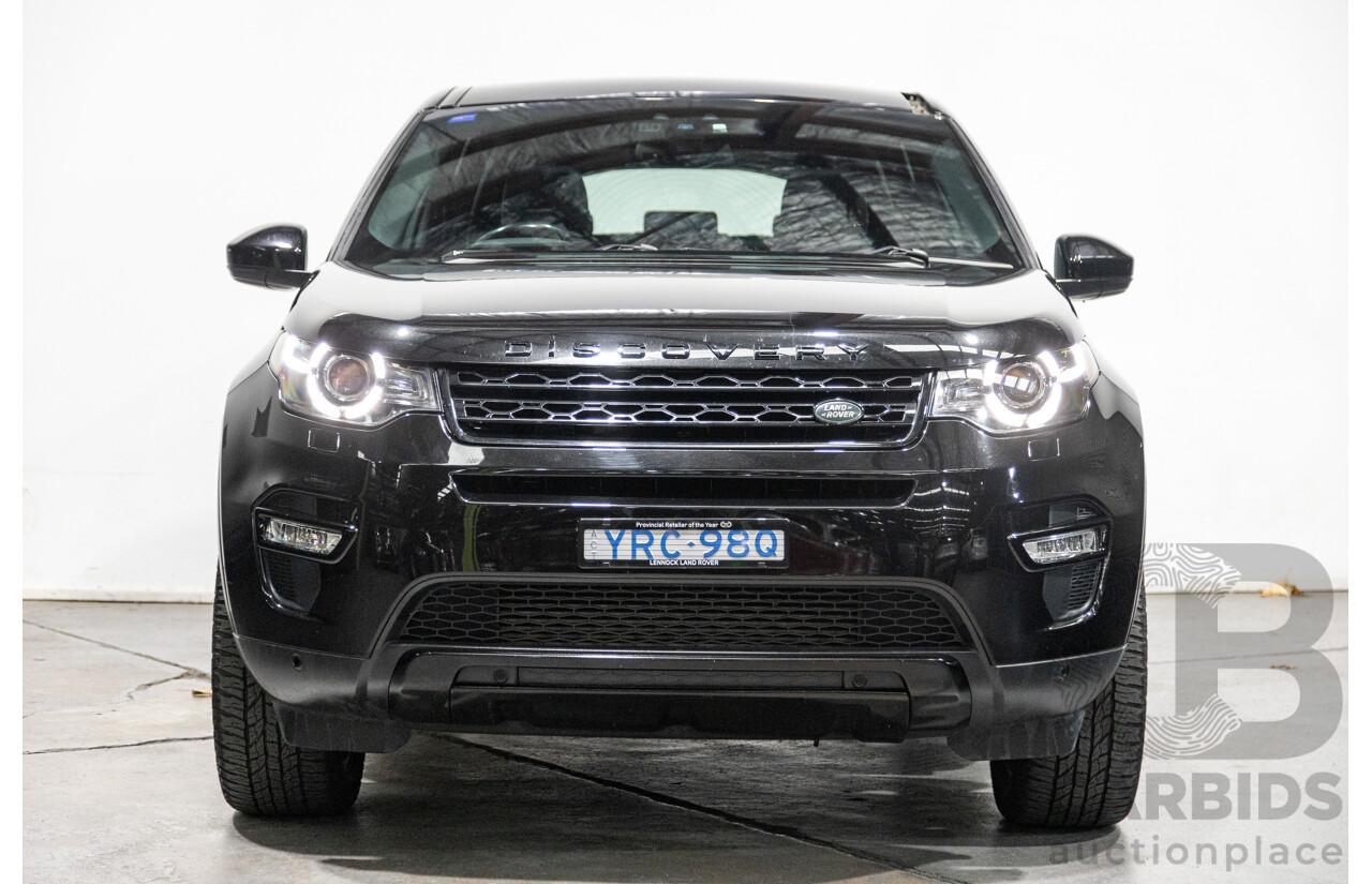9/2015 Land Rover Discovery Sport TD4 HSE (AWD) LC 4d Wagon Santorini Black Metallic Turbo Diesel 2.2L