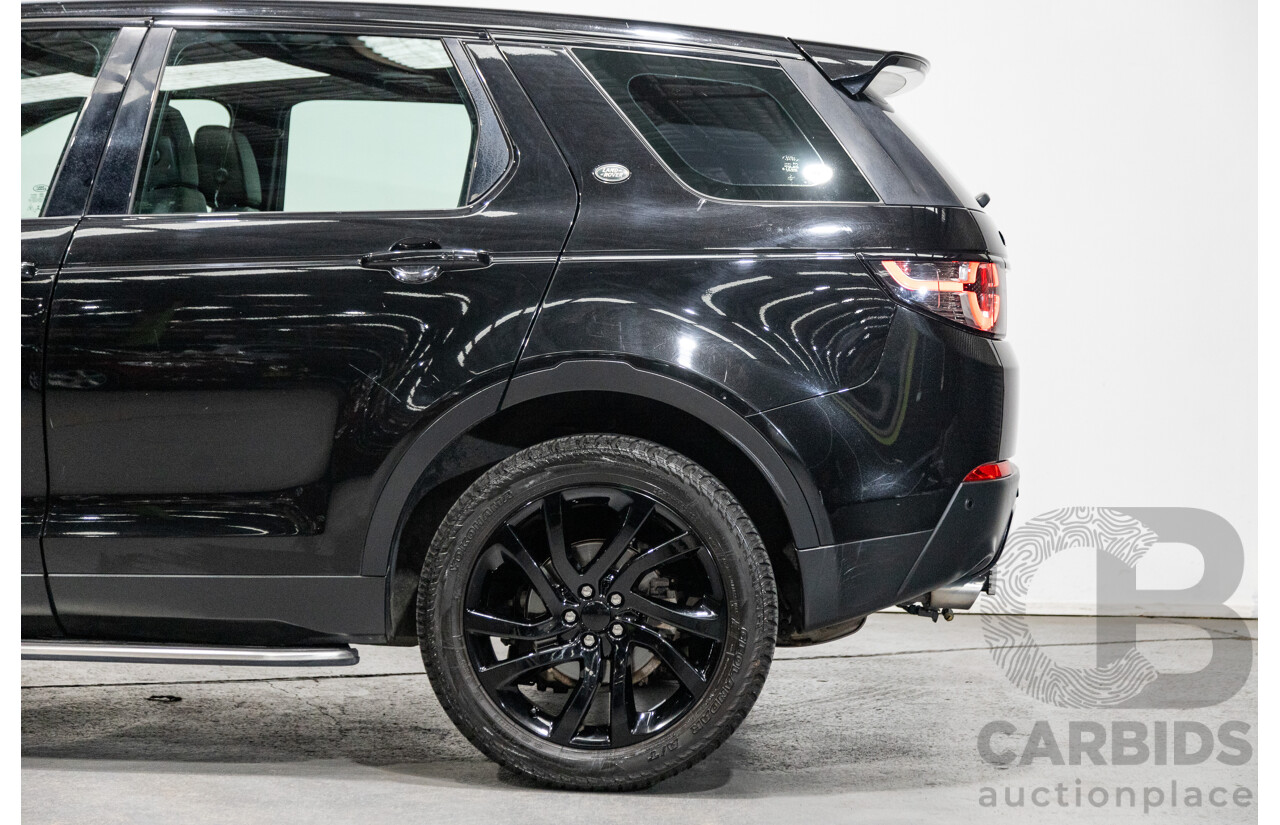 9/2015 Land Rover Discovery Sport TD4 HSE (AWD) LC 4d Wagon Santorini Black Metallic Turbo Diesel 2.2L