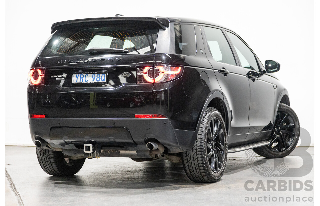 9/2015 Land Rover Discovery Sport TD4 HSE (AWD) LC 4d Wagon Santorini Black Metallic Turbo Diesel 2.2L