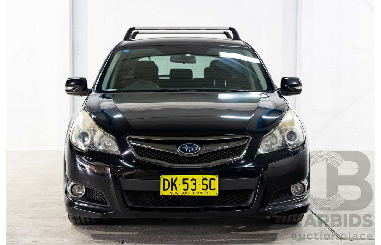 9/2009 Subaru Liberty Sports 2.5i MY10 4d Wagon Crystal Black Mica 2.5L