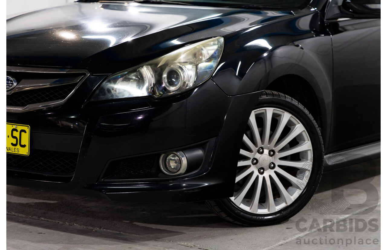 9/2009 Subaru Liberty Sports 2.5i MY10 4d Wagon Crystal Black Mica 2.5L