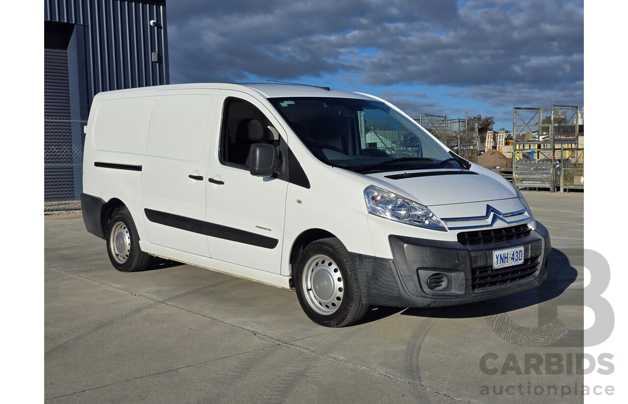 7/2009 Citroen Dispatch LWB G9C 4d Van White Turbo Diesel 2.0L - Refrigerated Van