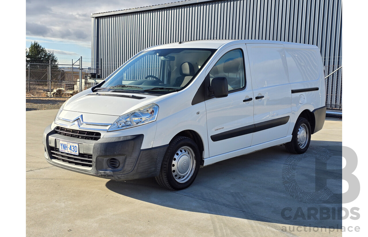 7/2009 Citroen Dispatch LWB G9C 4d Van White Turbo Diesel 2.0L - Refrigerated Van