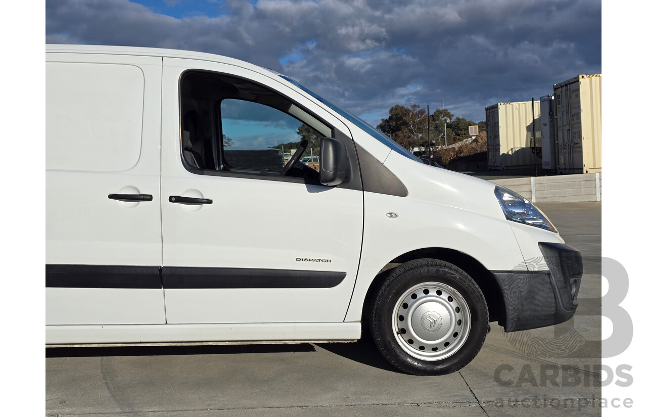 7/2009 Citroen Dispatch LWB G9C 4d Van White Turbo Diesel 2.0L - Refrigerated Van