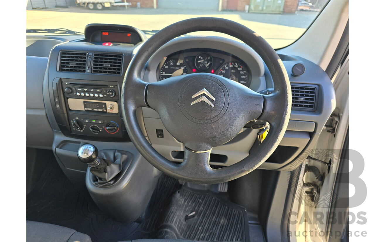 7/2009 Citroen Dispatch LWB G9C 4d Van White Turbo Diesel 2.0L - Refrigerated Van