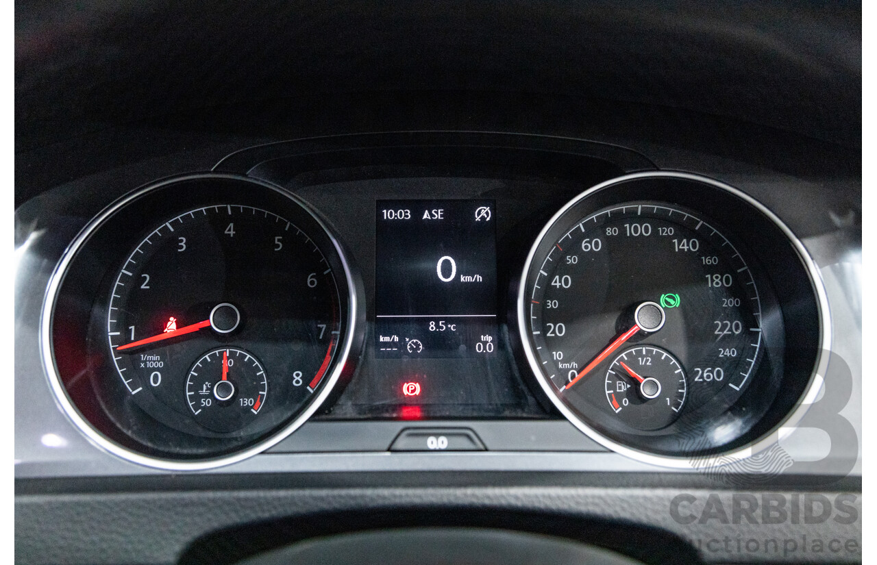 08/2015 Volkswagen Golf Alltrack 132 TSI (AWD) MK7 AU MY16 4d Wagon Tornado Red Turbo 1.8L