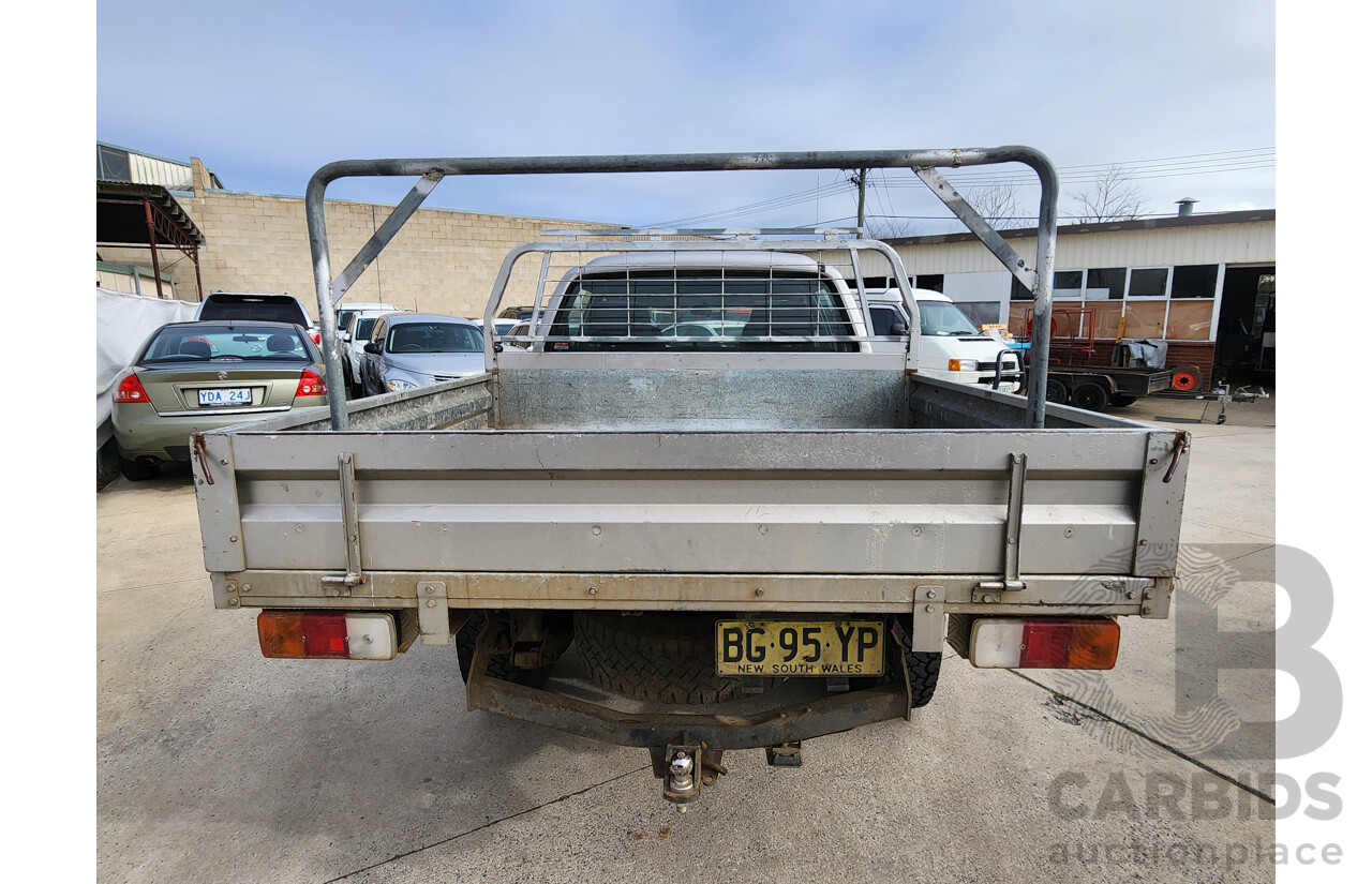 09/2004 Mitsubishi Triton GLX 4x4 MK MY04 Double Cab Utility Silver 2.8L