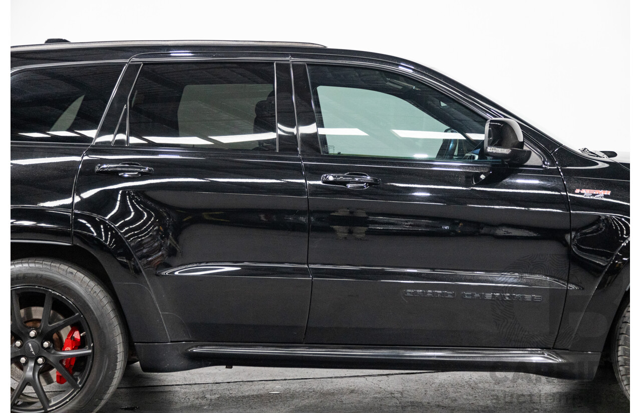 3/2018 Jeep Grand Cherokee SRT 8 (4x4) WK MY18 4d Wagon Diamond Black Crystal Pearl V8 6.4L