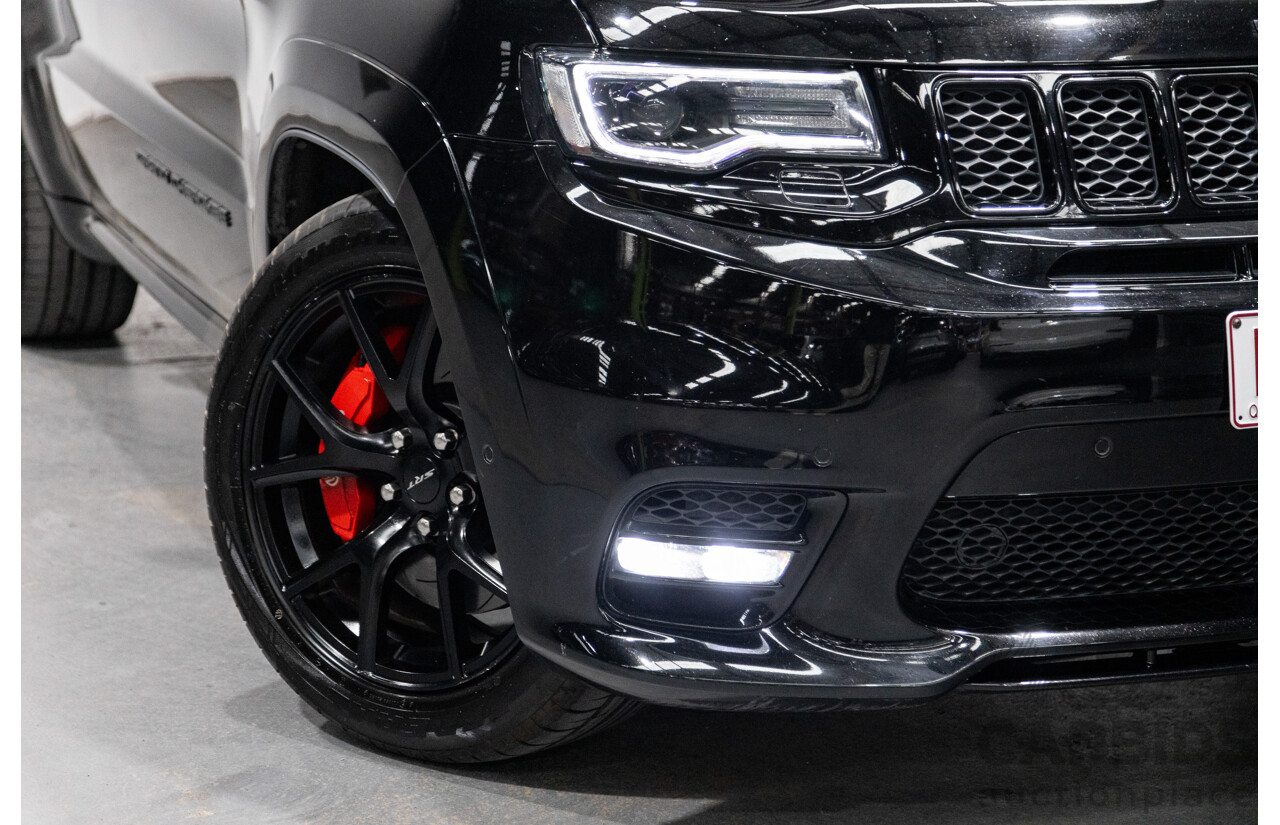 3/2018 Jeep Grand Cherokee SRT 8 (4x4) WK MY18 4d Wagon Diamond Black Crystal Pearl V8 6.4L