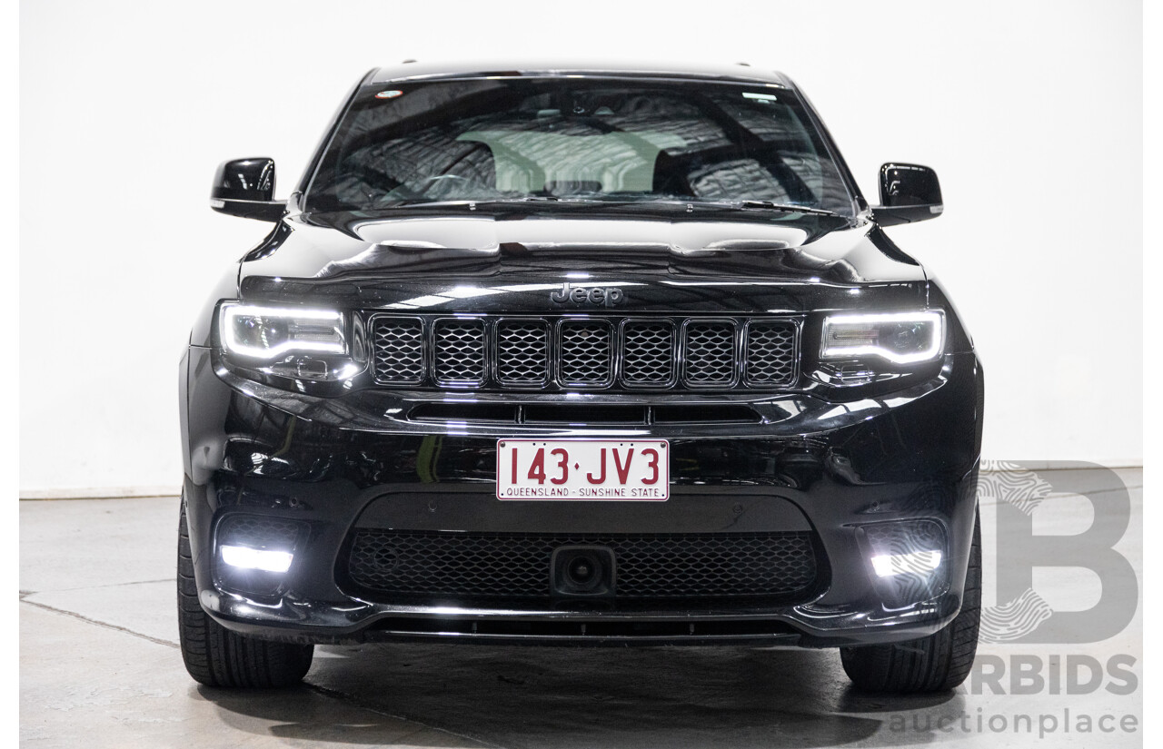 3/2018 Jeep Grand Cherokee SRT 8 (4x4) WK MY18 4d Wagon Diamond Black Crystal Pearl V8 6.4L
