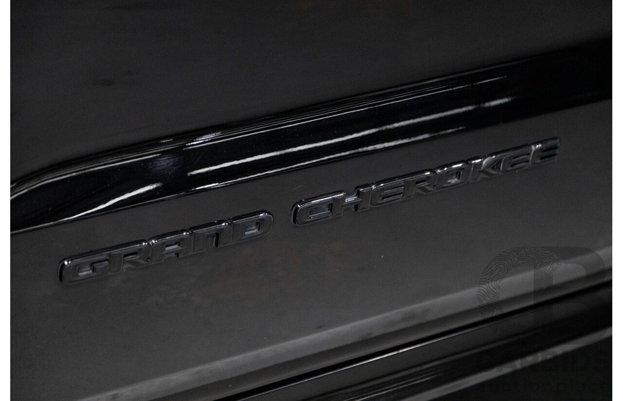 3/2018 Jeep Grand Cherokee SRT 8 (4x4) WK MY18 4d Wagon Diamond Black Crystal Pearl V8 6.4L