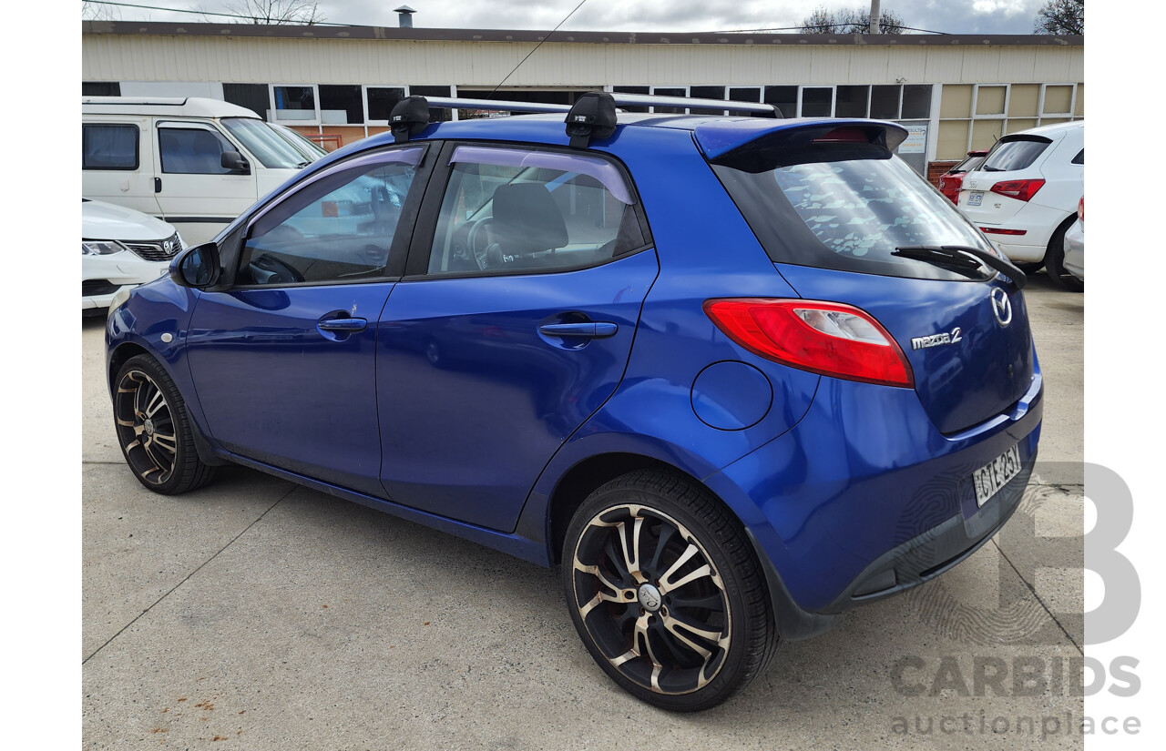 09/2008 Mazda Mazda2 MAXX FWD DE 5D Hatchback Blue 1.5L
