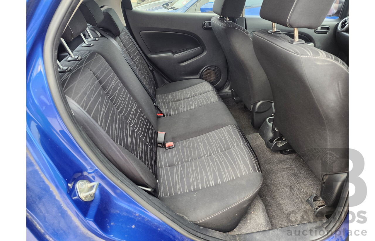 09/2008 Mazda Mazda2 MAXX FWD DE 5D Hatchback Blue 1.5L