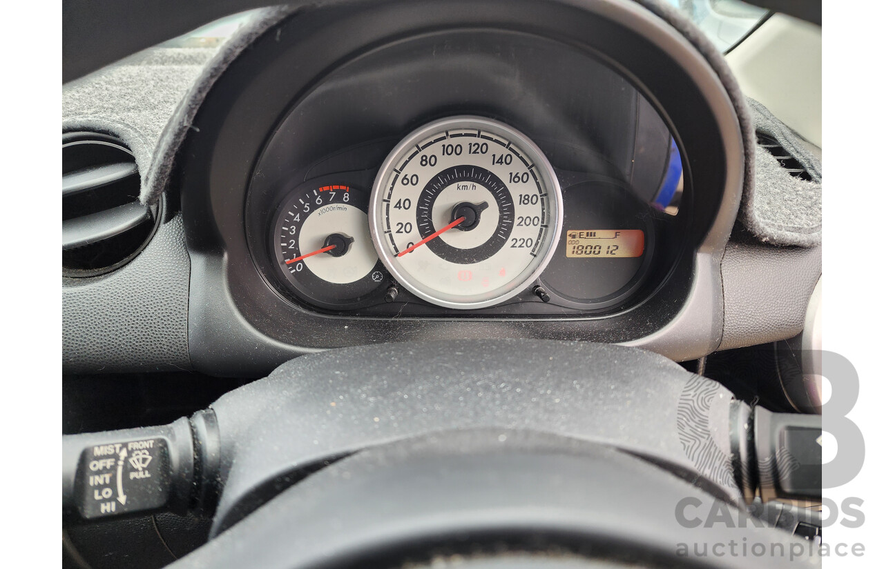 09/2008 Mazda Mazda2 MAXX FWD DE 5D Hatchback Blue 1.5L
